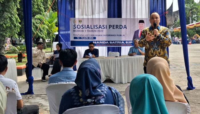 Nanda Satria Dorong Pemahaman Keterbukaan Informasi bagi Masyarakat