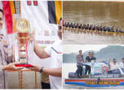 Kapolres Kuansing Hadiri Final Festival Pacu Jalur Event Kebudayaan Rayon I Kecamatan Inuman Tahun 2026