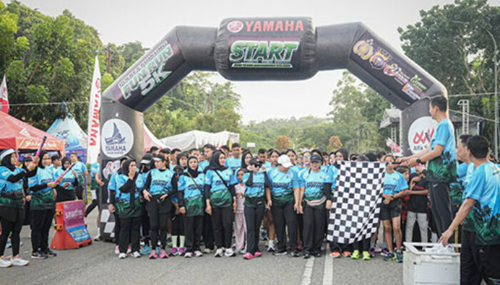 Polres Kuansing Fun Run 2026 Diserbu Ribuan Peserta, Jadi Momentum Kebersamaan dan Penggerak Ekonomi Lokal