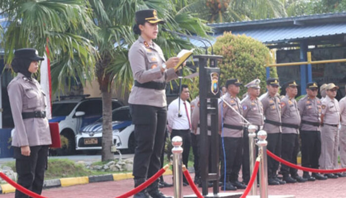 Polres Karimun Perkuat Barisan Masyarakat Lewat Apel Sabuk Kamtibmas