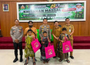 Polres Kuansing Gelar Khitanan Massal HUT Bhayangkara ke-80, 70 Anak Ikuti Kegiatan Sosial Kemanusiaan
