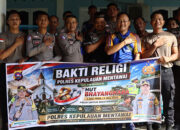 Sambut HUT Bhayangkara ke-80, Seluruh Personel Polres Kepulauan Mentawai Dikerahkan Gelar Rangkaian Bakti Religi di Sejumlah Masjid dan Gereja