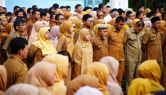 Apel Gabungan, Bupati Eka Putra Sampaikan Apresiasi dan Terima Kasih