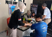 Polres Karimun Gelar Bakti Kesehatan Gratis Di Pelabuhan Sambut Hari Bhayangkara Ke-80