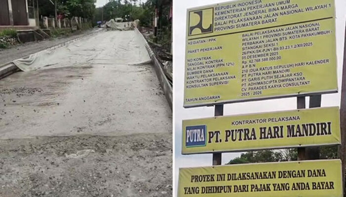 Dugaan Akal-Akalan Material Proyek Jalan APBN Rp42,7 Miliar, BPJN dan Rekanan Diminta Buka Data