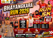 Bhayangkara Run 2026 Siap Digelar di Pasaman Barat, Total Hadiah Rp40 Juta Menanti Pelari Terbaik
