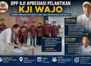 DPP KJI Apresiasi Pelantikan KJI Wajo, Dorong Menjadi Organisasi Pers yang Profesional dan Solutif