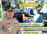 Sambut Hari Bhayangkara ke-80, Polres Pasaman Barat Gelar Bakti Kesehatan Gratis untuk Masyarakat
