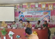 Babinsa Koramil 03/Sioban Dukung Upaya Pencegahan Stunting di Desa Bukit Pamewa