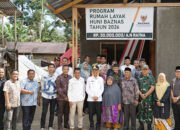 Kolaborasi Pemkab, BAZNas Solsel, dan Kodaeral II Padang Bangun 28 Rumah Mustahik