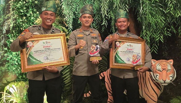 Bhabinkamtibmas Polres Kuansing Raih Prestasi di Tingkat Polda Riau pada Hari Bhayangkara ke-80
