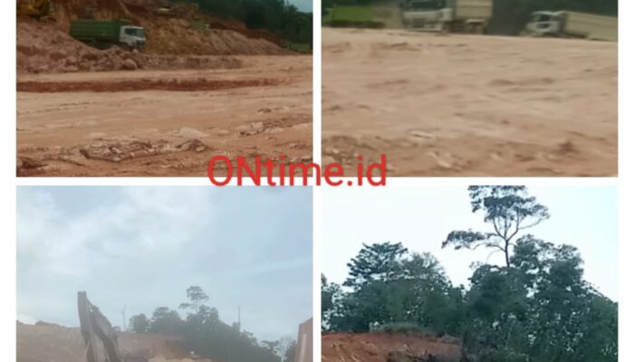 Tindak Tegas Cut And Fill Yang Dilakukan PT SRI INDAH Dikawasan Kampung Mergung Diduga Tidak Memiliki Izin