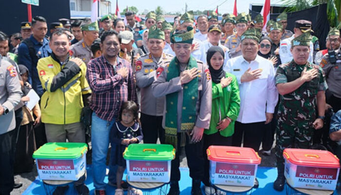 Kapolri Resmikan 80 Jembatan Merah Putih Presisi, Total 110 Unit Perkuat Konektivitas dan Kesejahteraan Masyarakat Riau