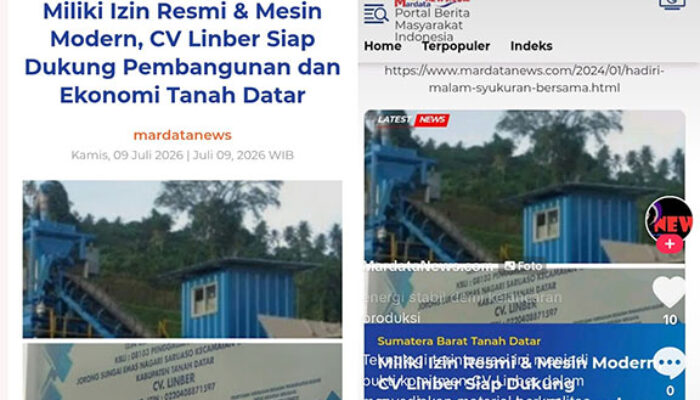 ‎Tidak Mau Disebut ReadyMix dan Stone Chrusser Tidak Berizin, CV. Linber Gandeng Media Lain Untuk Akui Legalitas