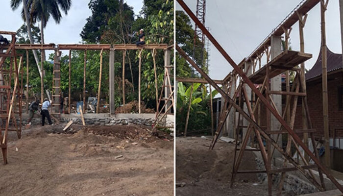 CV Balango Bantah Proyek Aula Kantor Wali Nagari Lubuk Jantan Mangkrak, Klaim Progres Sudah Lampaui Target 