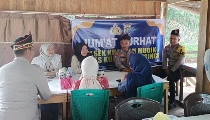 Jumat Curhat Jadi Sarana Serap Aspirasi, Polsek Kuantan Mudik Perkuat Upaya Cegah Gangguan Kamtibmas