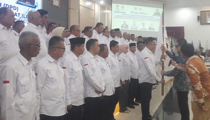 HUT LPM RI Jadi Momentum Konsolidasi, Ahmad Doli Kurnia Tandjung Lantik Pengurus DPD LPM Sumbar 2025–2030