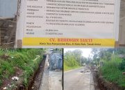 Kerja Santai, Pelaksana Pekerjaan Drainase Simpang Rambatan Hampir Rampung