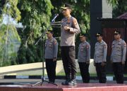 Kapolres Kuansing Pimpin Upacara PTDH Dua Personel, Tegaskan Komitmen Penegakan Kode Etik Polri
