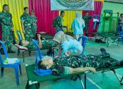 TMMD ke-129 Kodim 0306/50 Kota Gelar Donor Darah, Ratusan Warga Antusias Perkuat Stok Darah PMI