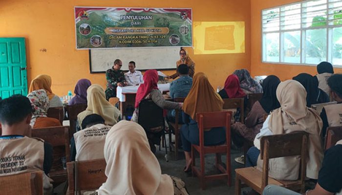Ciptakan masyarakat yang Berwawasn Pariwisata, Satgas TMMD ke 129 Gandeng Disparpora