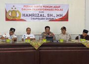 Wakil Ketua DPRD dan Polsek Guguk Bersinergi Dorong Peran Hukum Adat demi Kamtibmas