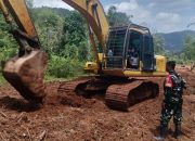 Hari ke-17 TMMD ke-129 Kodim 0306/50 Kota: Pembukaan Jalan Baru Capai Kemajuan Signifikan, RTLH Tembus 74 Persen