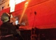 Kapal Basarnas Mentawai Terbakar Saat Docking di Muara Baru
