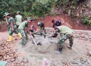 Dengan Semangat Tim Satgas TMMD ke 129 Telah Banyak Menyelesaikan Programnya