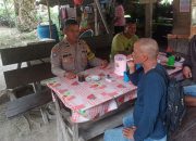 Polsek Logas Tanah Darat Laksanakan Minggu Kasih, Serap Aspirasi Masyarakat Desa Lubuk Kebun