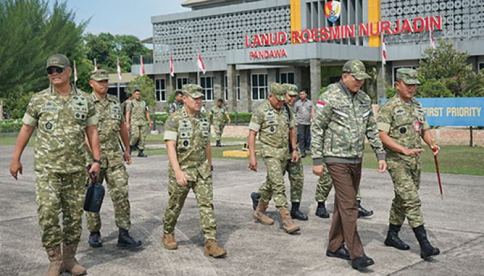 Kunjungan Kerja Menhan RI Dimulai, Kodam XIX Tuanku Tambusai Dampingi Peninjauan Dua Yonif Teritorial Pembangunan