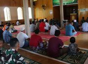 Prajurit Kodim 0319/Mentawai dan Masyarakat Gelar Doa Bersama Sambut HUT ke-1 Kodam XX/Tuanku Imam Bonjol