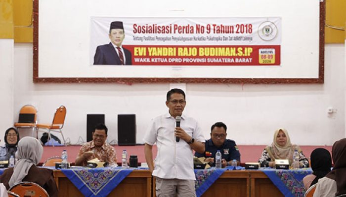 DPRD Sumbar Dorong Ubah Stigma Pecandu Narkoba: Korban Harus Dipulihkan, Pengedar Tetap Diproses Hukum