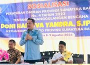 Jangan Tunggu Bencana Datang, Doni Harsiva Yandra Dorong Sumbar Bangun Budaya Sadar Bencana