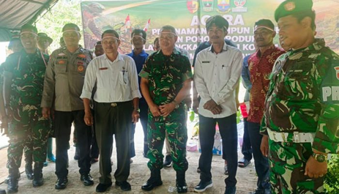 HUT ke-1 Kodam XX/TIB Jadi Momentum Penghijauan, Bambu dan Pohon Produktif Ditanam