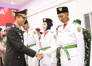 Kapolres Kuansing Hadiri Pengukuhan Paskibraka 2026, Semangat Merah Putih Menggema Jelang HUT ke-81 RI