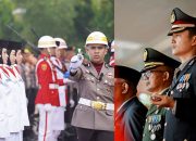 HUT ke-81 RI, Kapolres Kuansing Hadiri Upacara Detik-Detik Proklamasi di Lapangan Limuno