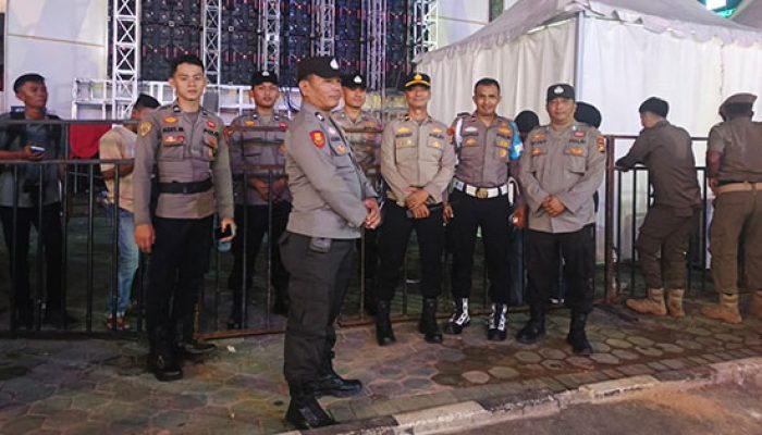 Polres Kuansing Pastikan Pengamanan Kuansing Bersholawat Hadad Alwi Berjalan Aman dan Kondusif