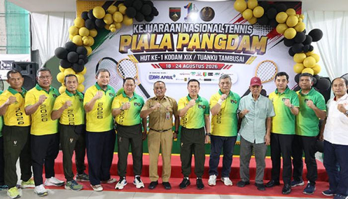 Piala Pangdam XIX Tuanku Tambusai Berakhir, Pangdam Tekankan Sportivitas dan Prestasi