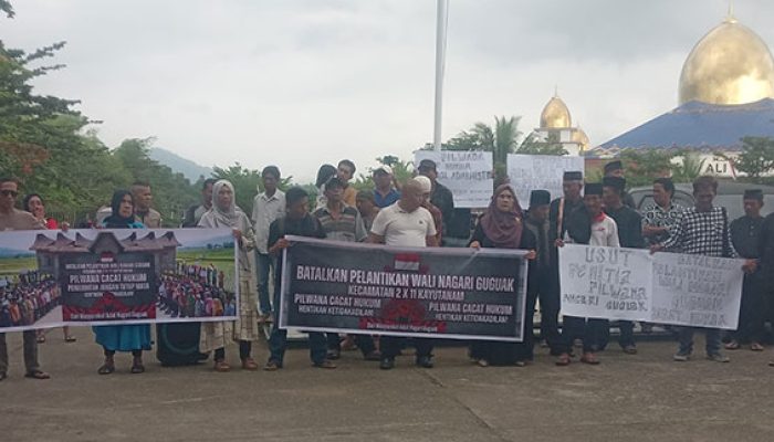 Mauluik Gadang Memanas! Warga Guguak Desak Pelantikan Wali Nagari Dibatalkan, Bupati Cuek