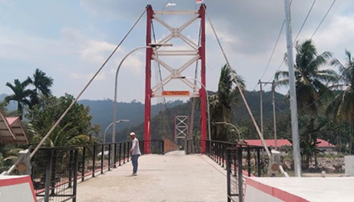 Jembatan Gantung Koto Rawang Kembali Terhubung, Akses Warga Pulih Setelah Diterjang Banjir