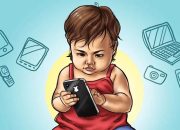 Bahaya Media Elektronik pada Anak
