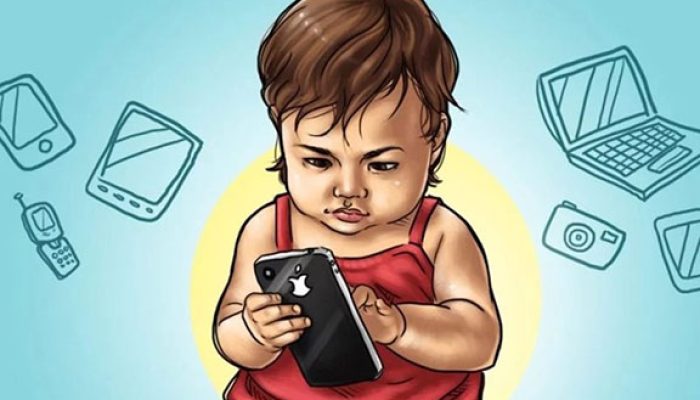 Bahaya Media Elektronik pada Anak