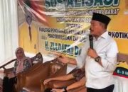 Zuldafri Darma: Cegah Narkoba Harus Dimulai dari Keluarga dan Lingkungan