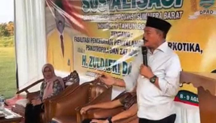 Zuldafri Darma: Cegah Narkoba Harus Dimulai dari Keluarga dan Lingkungan