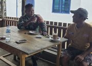 Babinsa Koramil 01/Sikabaluan Gelar Komsos Bersama Mitra Karib, Bahas Harga dan Mutu Buah Pisang