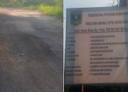 Hampir Satu Bulan Kontrak Berjalan, PT. SMS Belum Lagi Memulai Pekerjaan,  Warga Tanah Datar “Kena Prank”