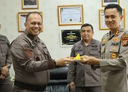 Hangat dan Penuh Keakraban, Kapolres Kuansing Pererat Silaturahmi dengan Kejaksaan