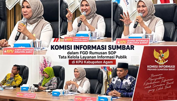 KPU Agam Didorong Benahi Layanan Informasi Publik, SOP Jadi Kunci Cegah Sengketa