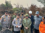 Kapolda Riau dan Pangdam XIX/Tuanku Tambusai Cek Karhutla di Inhu, Tegaskan Penanganan Kolaboratif